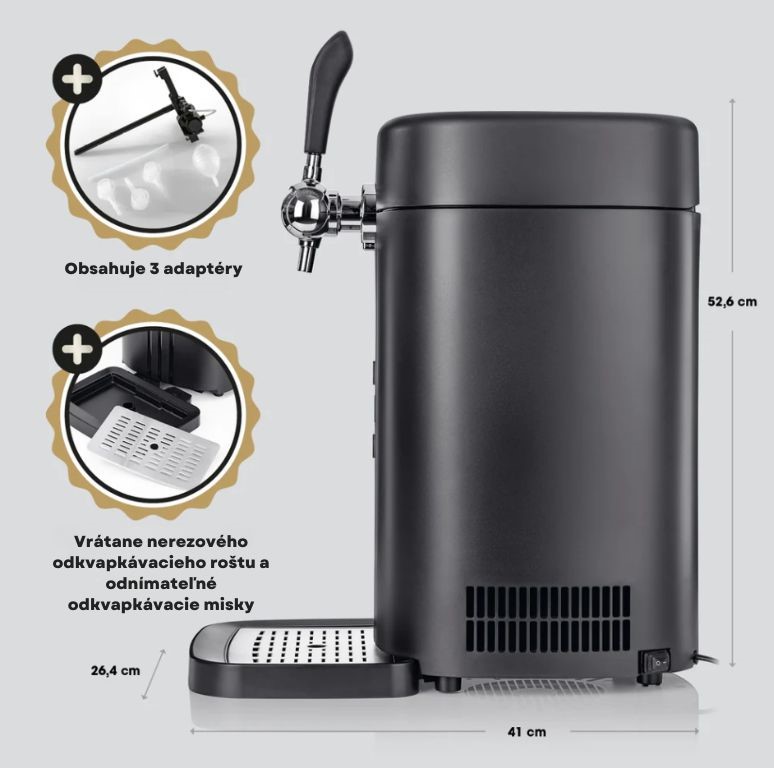 GourmetMaxx Party pivný výčap pre 5l súdky piva BierMaxx 14011 (4)